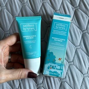 Selfless By Hyram Mandelic Acid and Rice Bran Exfoliating serum. NIB.